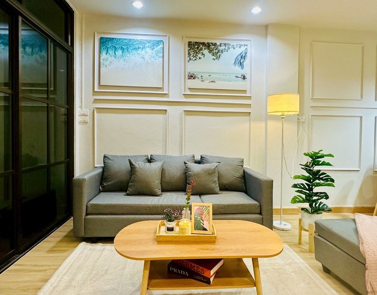มีบางส่วน ขายทาวน์โฮมรีโนเวทใหม่ ม.วิเศษสุข 9 ประชาอุทิศ 72 ทุ่งครุ 4 ชั้น 6 ห้องนอน 4 ห้องน้ำ พร้อมอยู่ รูปที่ 3