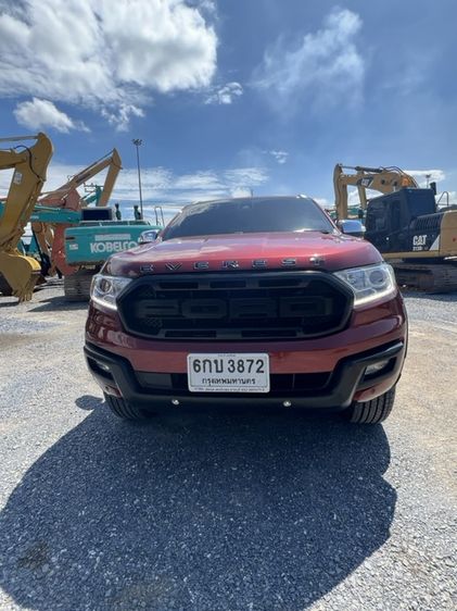 Ford Everest 2017 2.2 Titanium ดีเซล เกียร์อัตโนมัติ แดง รูปที่ 4