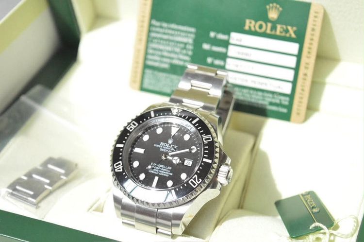 เงิน Rolex Sea Dweller Deepsea 44mm