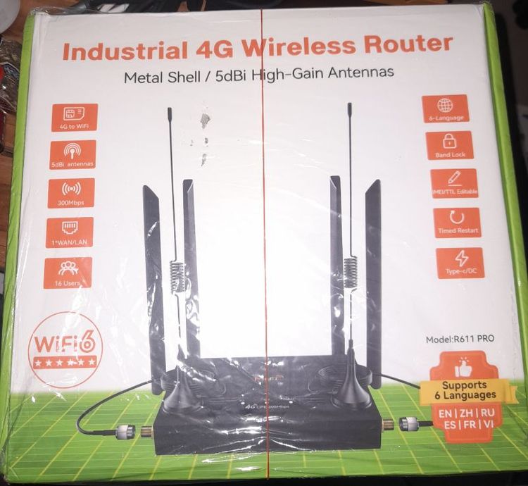 เร้าเตอร์ใส่ซิมมือถือ WIFI6