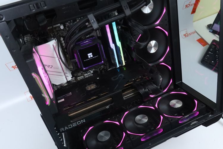 Comset Gaming Ryzen 7 5700X 8 Core.RX7800XT RAM32.512GB รูปที่ 9