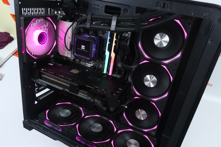 Comset Gaming Ryzen 7 5700X 8 Core.RX7800XT RAM32.512GB รูปที่ 10