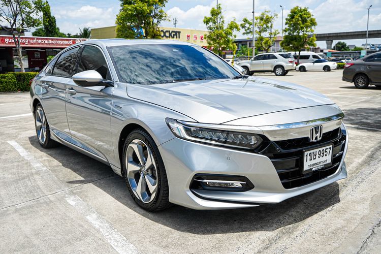Honda Accord 2021 2.0 Hybrid Tech Sedan ไฮบริด ไม่ติดแก๊ส เกียร์อัตโนมัติ เทา รูปที่ 3