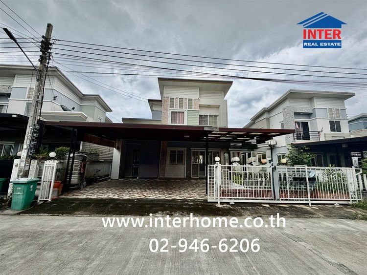 บ้านเดี่ยว 2 ชั้น 62.7 ตร.ว. หมู่บ้านฟลอร่าวิลล์พาร์ค ซิตี้ สุวินทวงศ์ (เฟส 17) ซอยสุวินทวงศ์38 ถนนสุวินทวงศ์ เขตหนองจอก กรุงเทพมหานคร รูปที่ 3