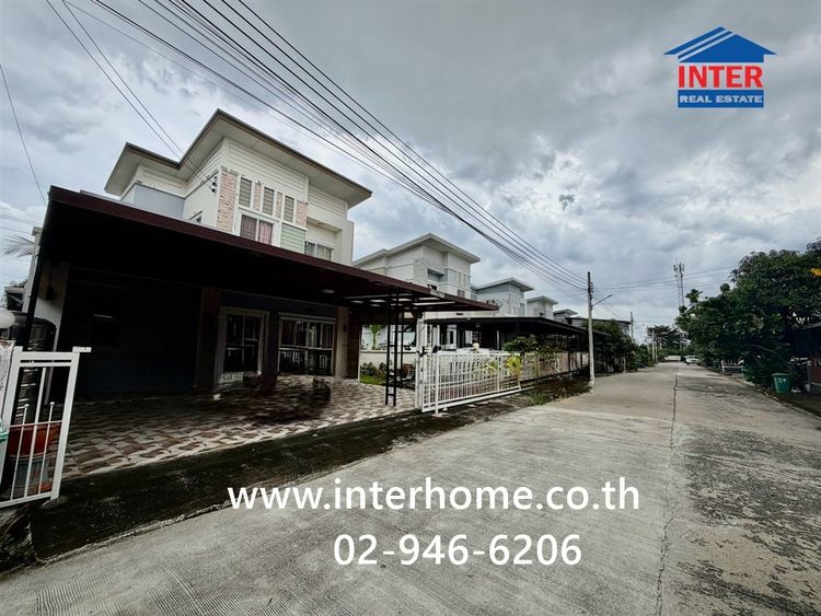 บ้านเดี่ยว 2 ชั้น 62.7 ตร.ว. หมู่บ้านฟลอร่าวิลล์พาร์ค ซิตี้ สุวินทวงศ์ (เฟส 17) ซอยสุวินทวงศ์38 ถนนสุวินทวงศ์ เขตหนองจอก กรุงเทพมหานคร