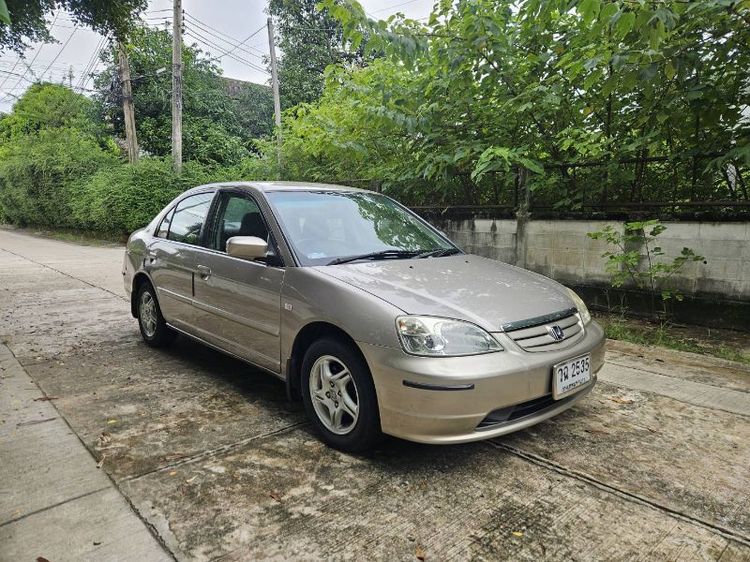 รถ Honda Civic 1.7 EXi สี บรอนซ์ทอง