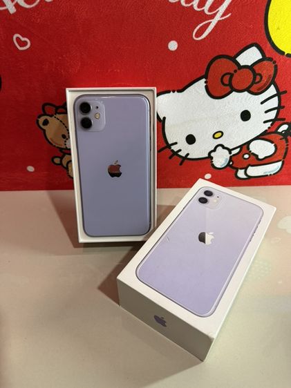 iPhone 11 Purple สีม่วงสภาพสวยกริ๊ฟๆ สุขภาพแบต 98