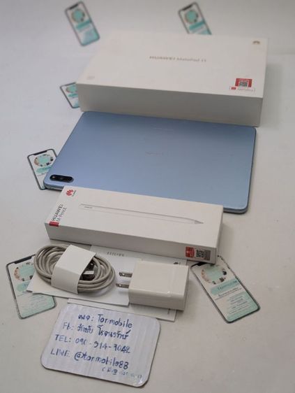 128 GB ขาย เทิร์น Huawei MatePad 11 Ram 6 Rom 128 Wifi Snap 865 ศูนย์ไทย อุปกรณ์ครบยกกล่อง พร้อมปากกา ขายตามสภาพ เพียง 2,790 บาท ครับ 
