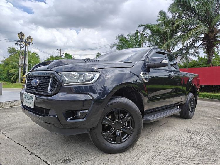 รถ Ford Ranger 2.2 Hi-Rider XLT สี ดำ