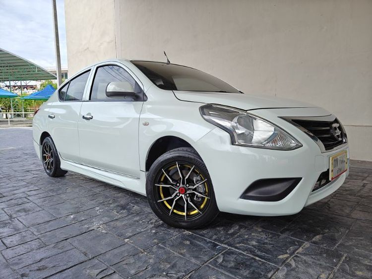Nissan Almera 2014 1.2 E Sedan เบนซิน ไม่ติดแก๊ส เกียร์อัตโนมัติ ขาว
