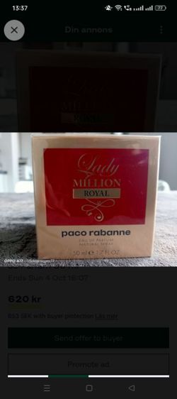 น้ำหอม Paco Rabanne Lady Million Royal Eau de Parfum ขนาด 50 มล.