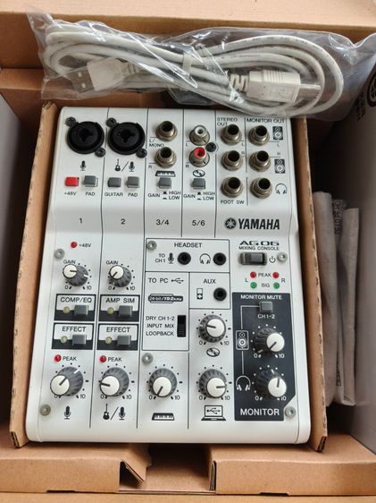 Dํigital Mixer YAMAHA AG06 รูปที่ 2