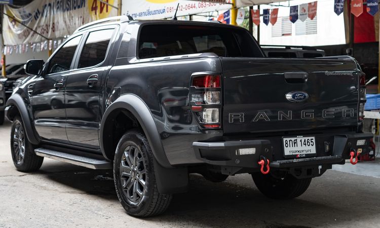 Ford Ranger 2019 2.0 Hi-Rider Wildtrak Pickup ดีเซล ไม่ติดแก๊ส เกียร์อัตโนมัติ เทา รูปที่ 3