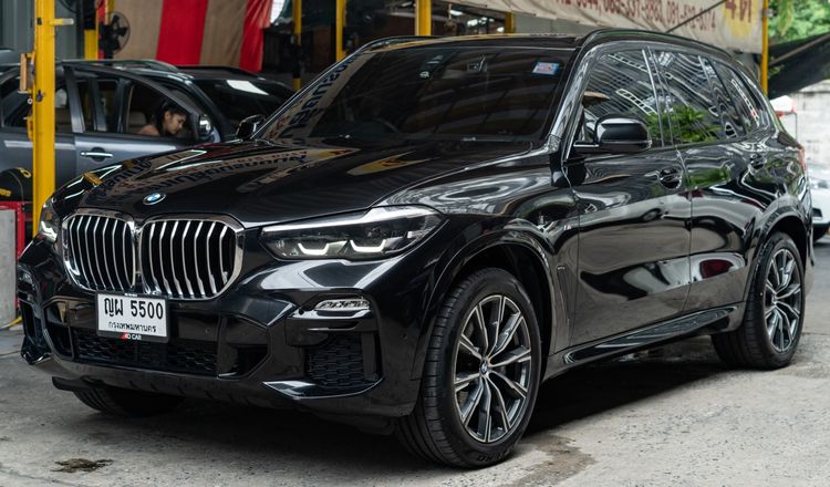 BMW X5 2021 3.0 xDrive30d M Sport 4WD Utility-car ดีเซล ไม่ติดแก๊ส เกียร์อัตโนมัติ ดำ รูปที่ 2