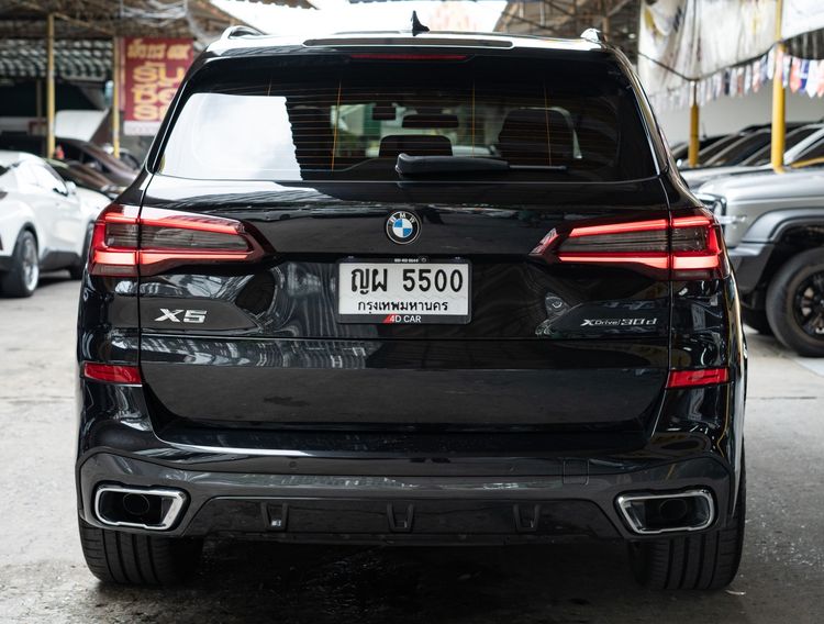 BMW X5 2021 3.0 xDrive30d M Sport 4WD Utility-car ดีเซล ไม่ติดแก๊ส เกียร์อัตโนมัติ ดำ รูปที่ 4