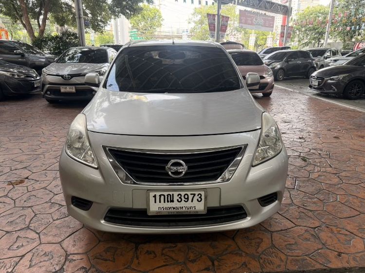 Nissan Almera 2012 1.2 V Sedan เบนซิน ไม่ติดแก๊ส เกียร์อัตโนมัติ เทา รูปที่ 2