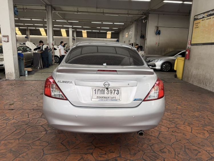 Nissan Almera 2012 1.2 V Sedan เบนซิน ไม่ติดแก๊ส เกียร์อัตโนมัติ เทา รูปที่ 4