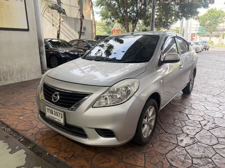 Nissan Almera 2012 1.2 V Sedan เบนซิน ไม่ติดแก๊ส เกียร์อัตโนมัติ เทา รูปที่ 3