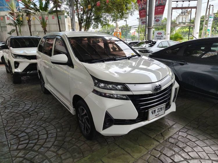 Toyota Avanza 2020 1.5 G Utility-car เบนซิน ไม่ติดแก๊ส เกียร์อัตโนมัติ ขาว