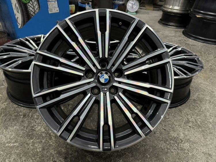 ล้อแม็ก BMW G20 ขอบ 18” สภาพสวยสีเดิมหน้ากว้าง 7.5 ET 25 หลังกว้าง 8.5 ET 40