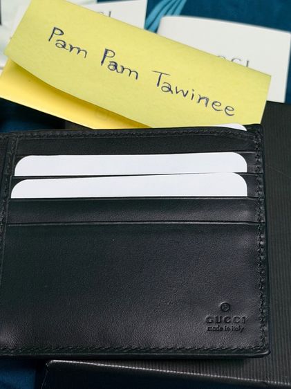 กระเป๋าสตางค์ GUCCI KINGSNAKE PRINT GG SUPREME WALLET รูปที่ 8