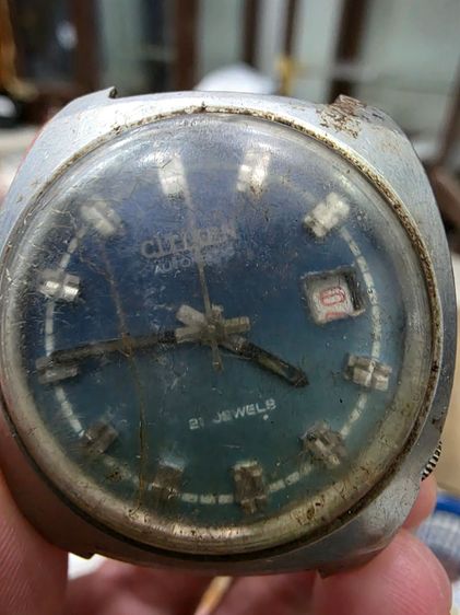 A.นาฬิกา ยี่ห้อ Citizen ซิติเซ่น สวยหายาก รุ่นเก่า ขายตามสภาพ พร้อมส่ง รูปที่ 2