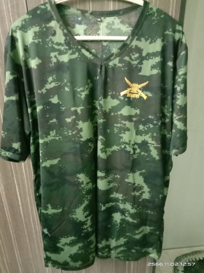 เสื้อยืดทหาร XXL 4 ตัว ตัวละ 120 บาท