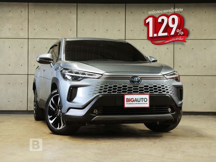 Toyota Corolla Cross 2025 1.8 HEV Premium Utility-car ไฮบริด ไม่ติดแก๊ส เกียร์อัตโนมัติ เทา