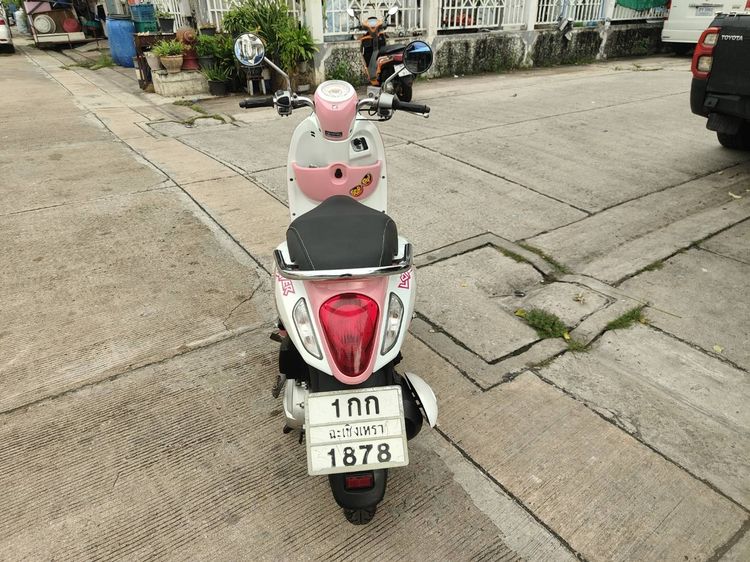 🛵ยังไงก็ขาย SCOOPY-i ปี 56 เครื่องดี สีสวย สตาร์ทมือ เล่มชุดโอนครบ+เปลี่ยนถ่ายน้ำมันเครื่องฟรี ส่งฟรี30 ก.ม รูปที่ 5