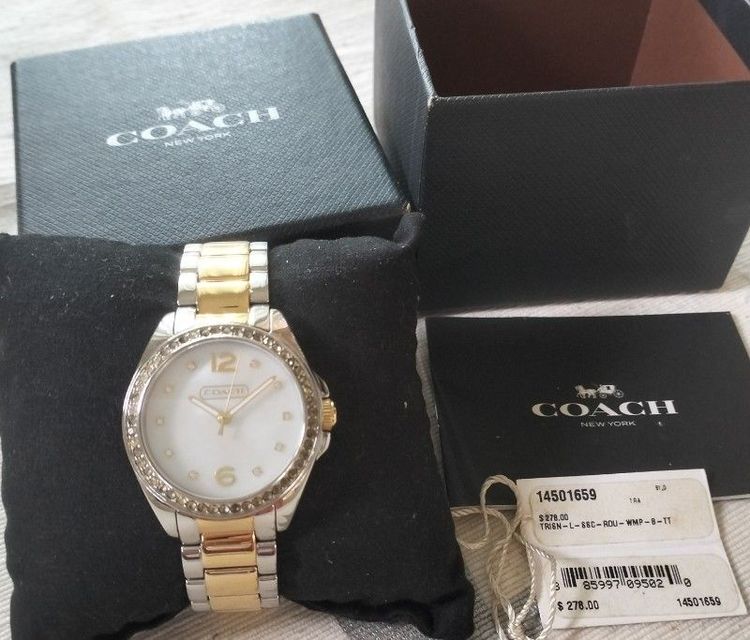 นาฬิกา Coach รุ่นTristen ประกันแท้100% นำเข้าจาก USA (ขายเลหลังก่อนปรับราคา) รูปที่ 4
