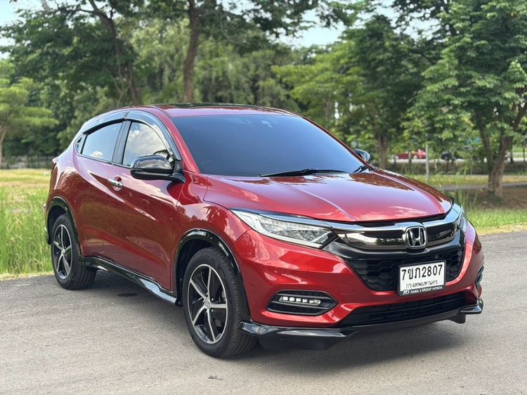 Honda HR-V 2018 1.8 EL Utility-car เบนซิน ไม่ติดแก๊ส เกียร์อัตโนมัติ ส้ม รูปที่ 4