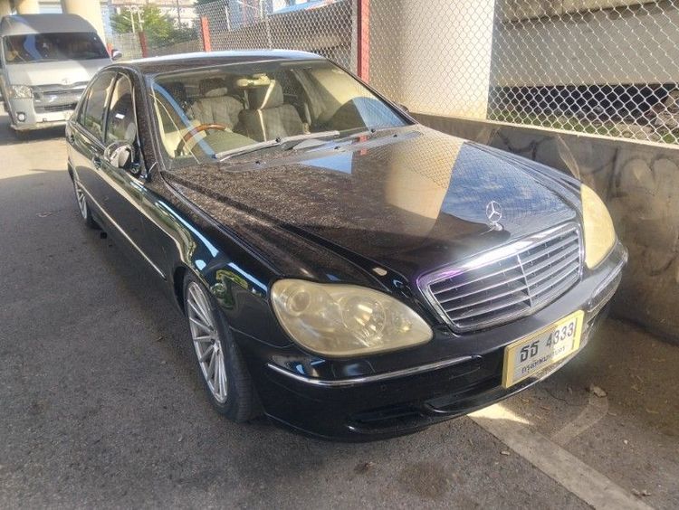 รถ Mercedes-Benz S-Class S280 สี ดำ