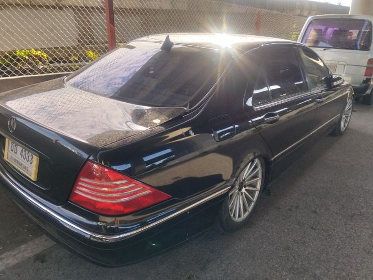 Mercedes-Benz S-Class 2006 S280 Sedan ไฟฟ้า ไม่ติดแก๊ส เกียร์อัตโนมัติ ดำ รูปที่ 2