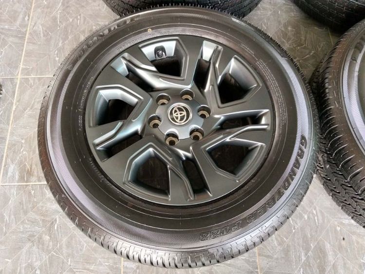 ยางป้ายแดง dunlop 265 60 18 ปี 26  มีตุ่มหน้ายางทุกเส้น รูปที่ 5
