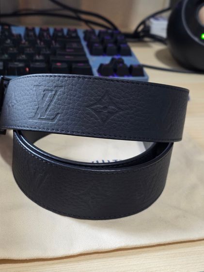 LV Taurillon Belt Size 90มือสอง รูปที่ 4