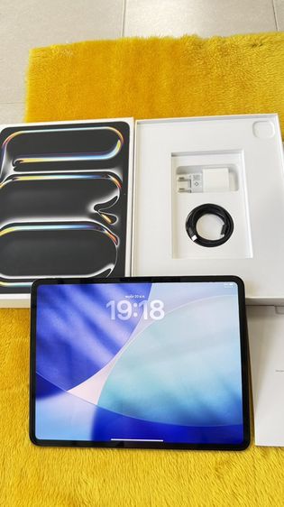 iPad Pro M4-14นิ้ว-สภาพ99.99%รอบชาร์จ19