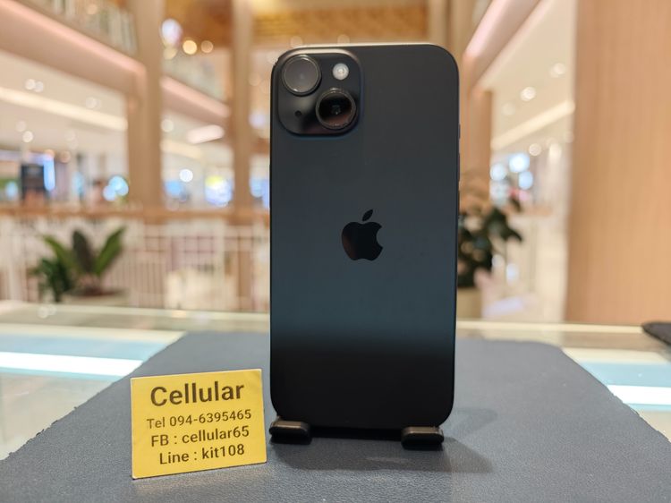 iPhone 15 128GB สีดํา สภาพสวย เครื่องไทย