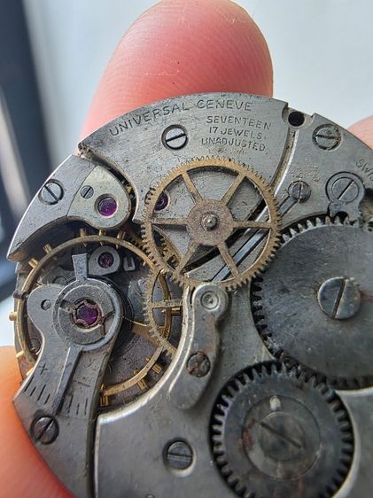 A.อะไหล่เครื่อง นาฬิกา Universal สวยหายาก รุ่นเก่า ขายตามสภาพ พร้อมส่ง รูปที่ 6