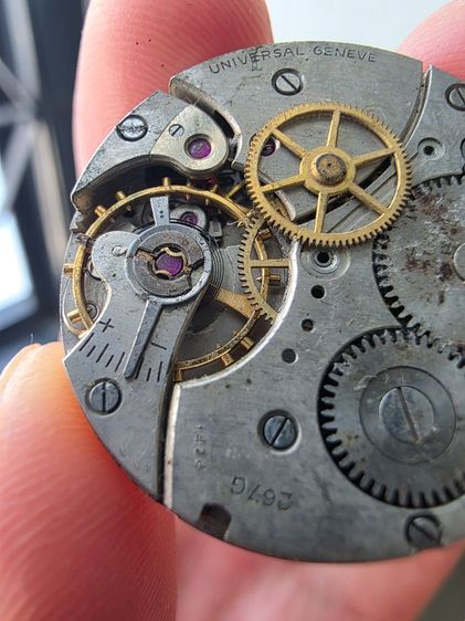 A.อะไหล่เครื่อง นาฬิกา Universal สวยหายาก รุ่นเก่า ขายตามสภาพ พร้อมส่ง รูปที่ 5