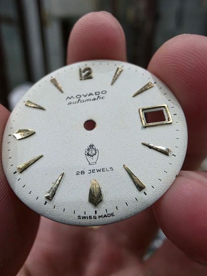 A.หน้าปัดนาฬิกา ยี่ห้อ Movado สวยหายาก ขายตามสภาพใหม่ๆ พร้อมส่ง รูปที่ 2