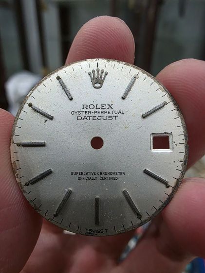 อื่นๆ A.หน้าปัดนาฬิกา ยี่ห้อ Rolex สวยหายาก เก่าเก็บ ขายตามสภาพ พรอ้มส่ง