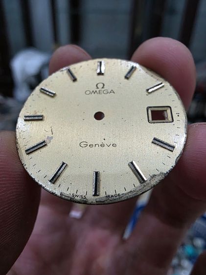 A.หน้าปัดนาฬิกายี่ห้อ Omega สวยเก่าเบ ขายตามสภาพ พร้อมส่ง รูปที่ 2