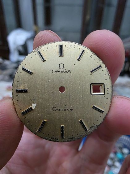 A.หน้าปัดนาฬิกายี่ห้อ Omega สวยเก่าเบ ขายตามสภาพ พร้อมส่ง