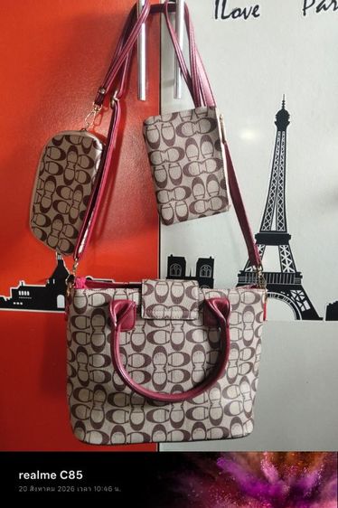 ซื้อ 1 ได้ถึง 3!! กระเป๋าแฟชั่น Venus ลายโมโนแกรม สภาพใหม่ อะไหล่วิ๊งๆ