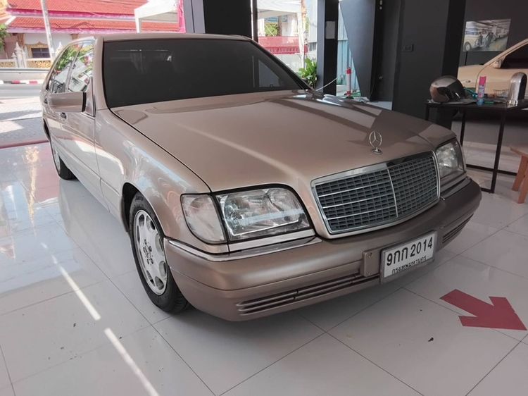 รถ Mercedes-Benz S-Class S320 สี บรอนซ์ทอง