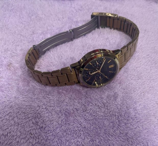 CASIO UNISEX S WATCHES LTP-V300G-1AUDF GOLD รูปที่ 3