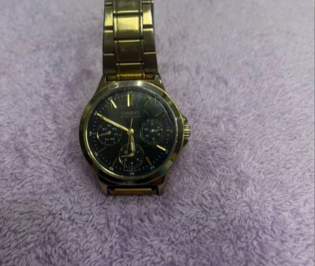 ทอง CASIO UNISEX S WATCHES LTP-V300G-1AUDF GOLD