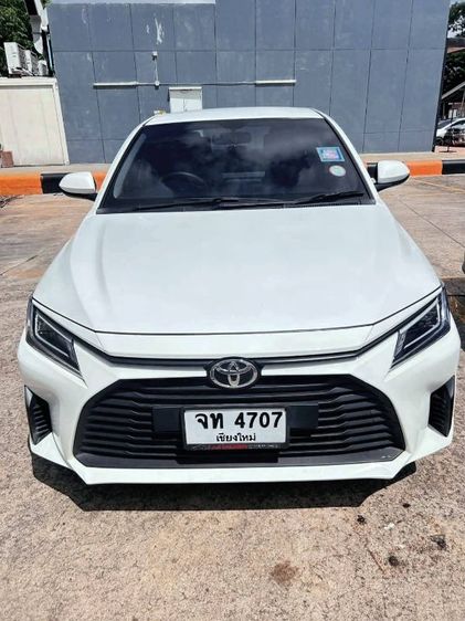 Toyota Yaris 2024 1.2 Sport Sedan เบนซิน ไม่ติดแก๊ส เกียร์อัตโนมัติ ขาว
