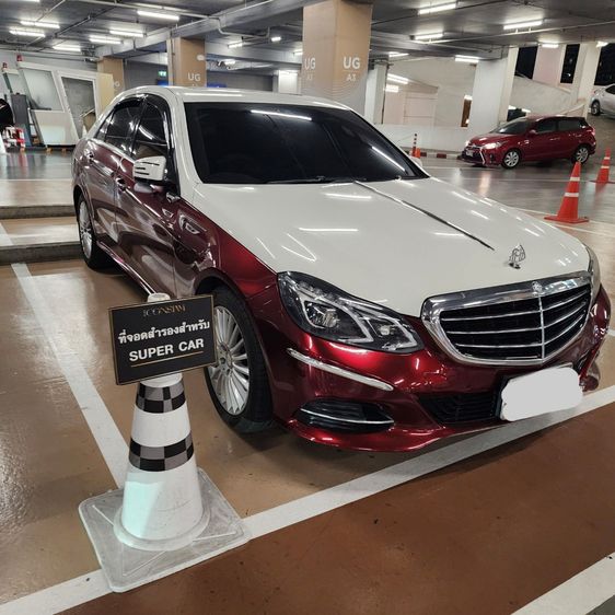 Mercedes-Benz E-Class 2013 E300 2.2 BlueTEC Hybrid Executive Sedan Hybrid (Diesel) เกียร์อัตโนมัติ ขาว