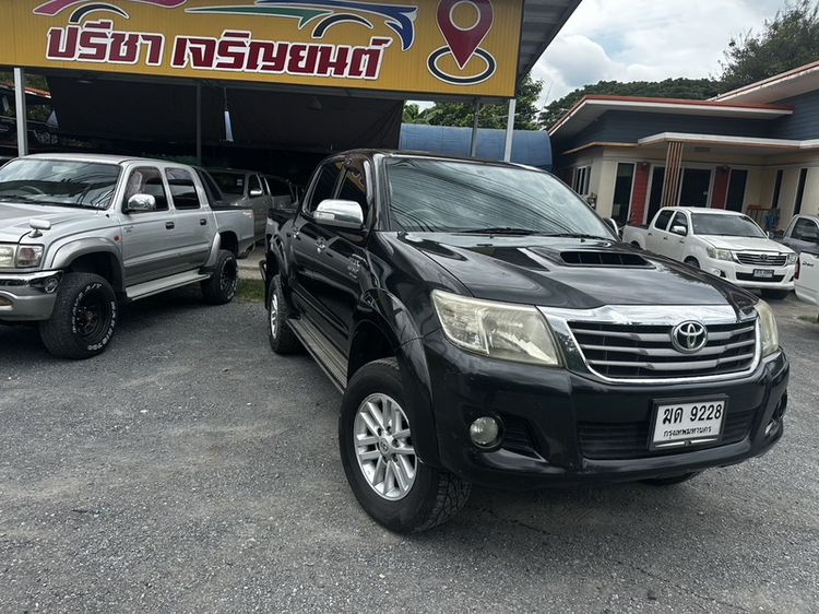 รถ Toyota Hilux Vigo Champ Double Cab 3.0 G Prerunner สี ดำ